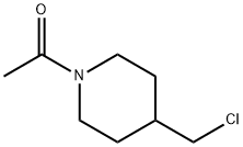 1-(4-ChloroMethyl-piperidin-1-yl)-ethanone 구조식 이미지