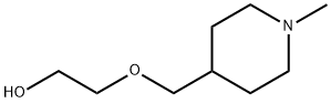 2-(1-Methyl-piperidin-4-ylMethoxy)-ethanol Structure