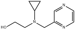 2-(Cyclopropyl-pyrazin-2-ylMethyl-aMino)-ethanol Structure