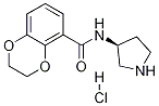 2,3-Dihydro-benzo[1,4]dioxine-5-carboxylic acid (S)-pyrrolidin-3-ylaMide hydrochloride Structure