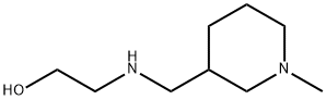 2-[(1-Methyl-piperidin-3-ylMethyl)-aMino]-ethanol Structure