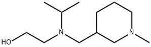 2-[Isopropyl-(1-Methyl-piperidin-3-ylMethyl)-aMino]-ethanol Structure