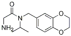 2-AMino-N-(2,3-dihydro-benzo[1,4]dioxin-6-ylMethyl)-N-isopropyl-acetaMide 구조식 이미지