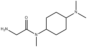 2-AMino-N-(4-diMethylaMino-cyclohexyl)-N-Methyl-acetaMide Structure