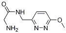 2-AMino-N-(6-Methoxy-pyridazin-3-ylMethyl)-acetaMide 구조식 이미지