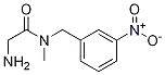 2-AMino-N-Methyl-N-(3-nitro-benzyl)-acetaMide 구조식 이미지