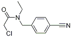 2-Chloro-N-(4-cyano-benzyl)-N-ethyl-acetaMide Structure