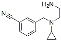 3-{[(2-AMino-ethyl)-cyclopropyl-aMino]-Methyl}-benzonitrile Structure