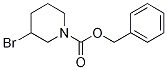 3-BroMo-piperidine-1-carboxylic acid benzyl ester 구조식 이미지