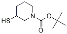 3-Mercapto-piperidine-1-carboxylic acid tert-butyl ester 구조식 이미지