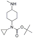 Cyclopropyl-(4-MethylaMino-cyclohexyl)-carbaMic acid tert-butyl ester Structure