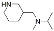 Isopropyl-Methyl-piperidin-3-ylMethyl-aMine 구조식 이미지