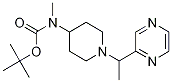 Methyl-[1-(1-pyrazin-2-yl-ethyl)-piperidin-4-yl]-carbaMic acid tert-butyl ester Structure