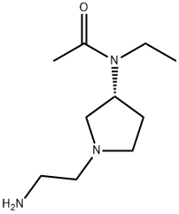 N-[(R)-1-(2-AMino-ethyl)-pyrrolidin-3-yl]-N-ethyl-acetaMide 구조식 이미지