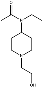 N-Ethyl-N-[1-(2-hydroxy-ethyl)-piperidin-4-yl]-acetaMide Structure