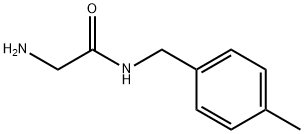 2-amino-N-(4-methylbenzyl)acetamide Structure