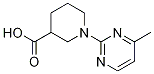1-(4-Methyl-pyrimidin-2-yl)-piperidine-3-carboxylic acid 구조식 이미지