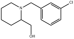 [1-(3-Chloro-benzyl)-piperidin-2-yl]-methanol Structure