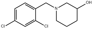 1-(2,4-Dichloro-benzyl)-piperidin-3-ol Structure