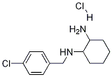 N-(4-Chloro-benzyl)-cyclohexane-1,2-diamine hydrochloride Structure