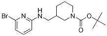 3-[(6-Bromo-pyridin-2-ylamino)-methyl]-piperidine-1-carboxylic acid tert-butyl ester 구조식 이미지