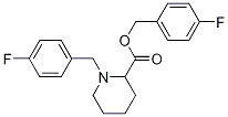 1-(4-Fluoro-benzyl)-piperidine-2-carboxylic acid 4-fluoro-benzyl ester Structure