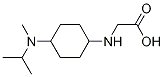 (1R,4R)-[4-(Isopropyl-Methyl-aMino)-cyclohexylaMino]-acetic acid Structure