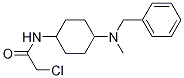 (1R,4R)-N-[4-(Benzyl-Methyl-aMino)-cyclohexyl]-2-chloro-acetaMide 구조식 이미지