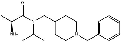 (S)-2-AMino-N-(1-benzyl-piperidin-4-ylMethyl)-N-isopropyl-propionaMide Structure