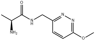 (S)-2-AMino-N-(6-Methoxy-pyridazin-3-ylMethyl)-propionaMide Structure