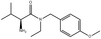 (S)-2-AMino-N-ethyl-N-(4-Methoxy-benzyl)-3-Methyl-butyraMide Structure