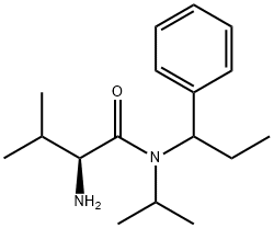 (S)-2-AMino-N-isopropyl-3-Methyl-N-(1-phenyl-propyl)-butyraMide 구조식 이미지