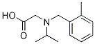 [Isopropyl-(2-Methyl-benzyl)-aMino]-acetic acid 구조식 이미지