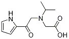 {Isopropyl-[2-oxo-2-(1H-pyrrol-2-yl)-ethyl]-aMino}-acetic acid 구조식 이미지
