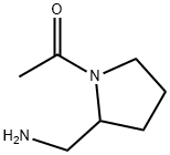 1-(2-AMinoMethyl-pyrrolidin-1-yl)-ethanone Structure