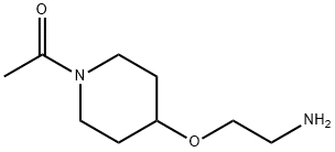 1-[4-(2-AMino-ethoxy)-piperidin-1-yl]-ethanone Structure