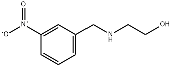 2-(3-Nitro-benzylaMino)-ethanol Structure
