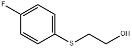 2-(4-Fluoro-phenylsulfanyl)-ethanol 구조식 이미지