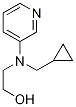 2-(Cyclopropyl-pyridin-3-ylMethyl-aMino)-ethanol Structure