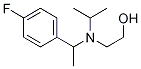 2-{[1-(4-Fluoro-phenyl)-ethyl]-isopropyl-aMino}-ethanol 구조식 이미지