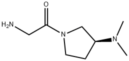 2-AMino-1-((S)-3-diMethylaMino-pyrrolidin-1-yl)-ethanone Structure