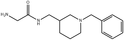 2-AMino-N-(1-benzyl-piperidin-3-ylMethyl)-acetaMide Structure