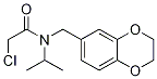 2-Chloro-N-(2,3-dihydro-benzo[1,4]dioxin-6-ylMethyl)-N-isopropyl-acetaMide 구조식 이미지