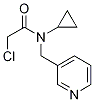2-Chloro-N-cyclopropyl-N-pyridin-3-ylMethyl-acetaMide 구조식 이미지