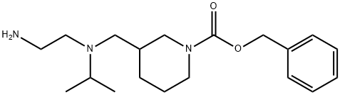 3-{[(2-AMino-ethyl)-isopropyl-aMino]-Methyl}-piperidine-1-carboxylic acid benzyl ester Structure