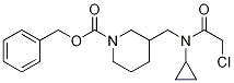 3-{[(2-Chloro-acetyl)-cyclopropyl-aMino]-Methyl}-piperidine-1-carboxylic acid benzyl ester Structure