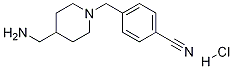 4-(4-AMinoMethyl-piperidin-1-ylMethyl)-benzonitrile hydrochloride Structure