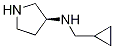 Cyclopropyl-Methyl-(S)-pyrrolidin-3-yl-aMine Structure