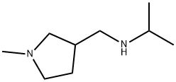 Isopropyl-(1-Methyl-pyrrolidin-3-ylMethyl)-aMine Structure