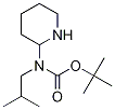 Isopropyl-piperidin-2-ylMethyl-carbaMic acid tert-butyl ester Structure